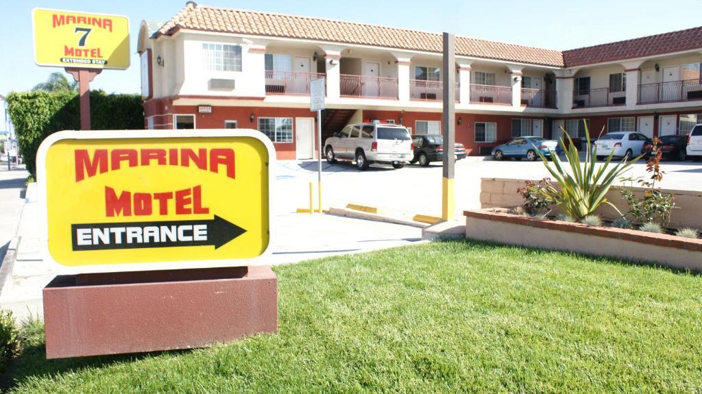Marina 7 Motel Los Angeles Eksteriør billede